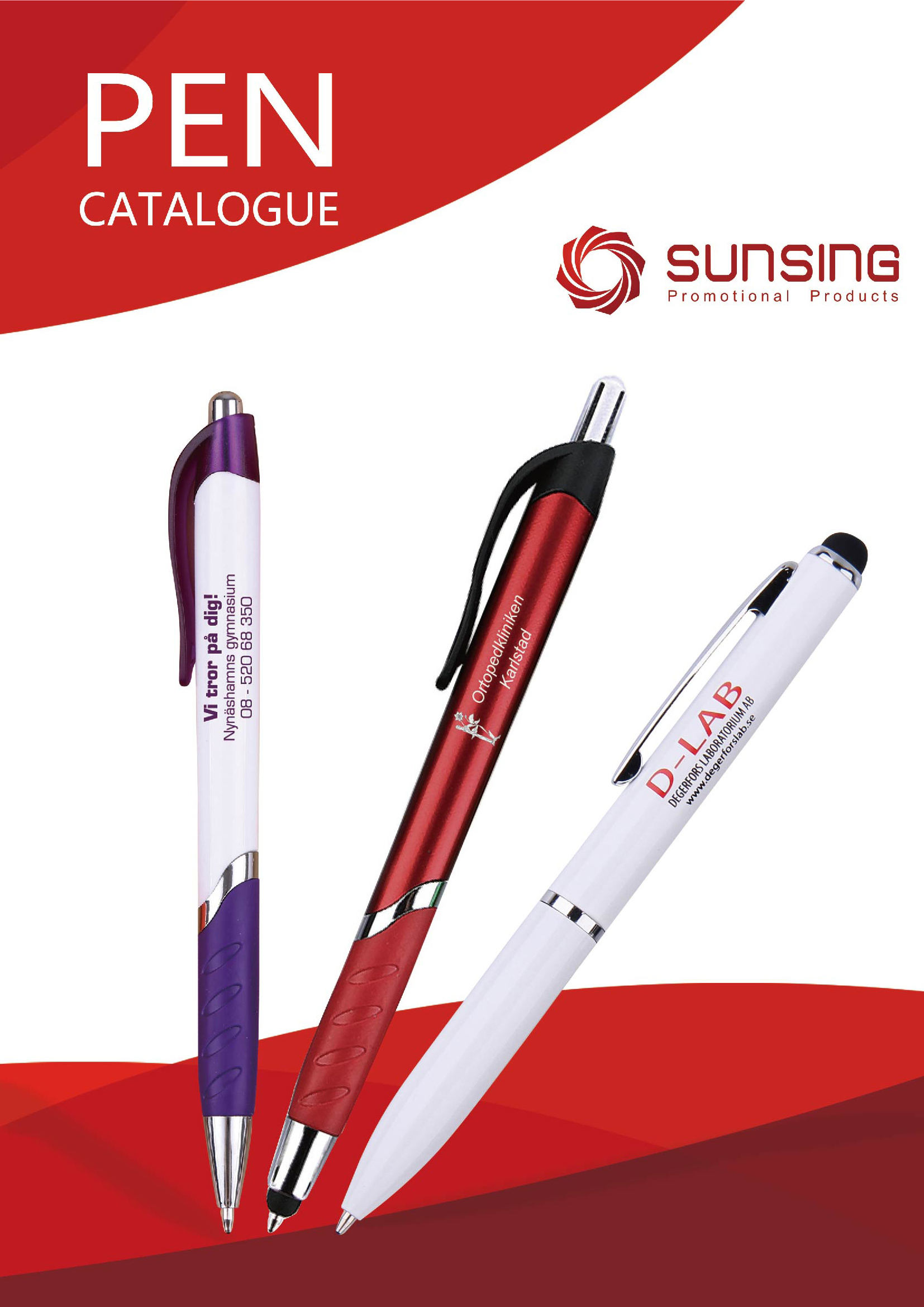 Sunsing Pen Catalogue 2018